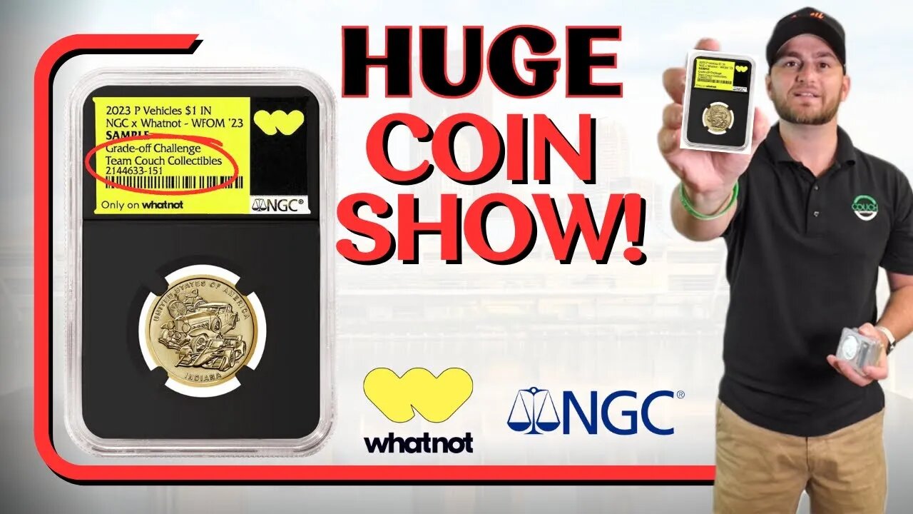 HUGE Coin Competition with NGC and Whatnot at the ANA Coin Show Couch