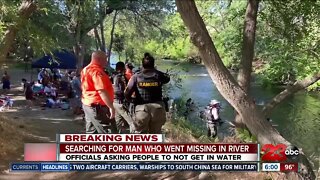 Crews Searching for man missing in Kern River