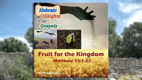 FRUIT FOR THE KINGDOM – MATTHEW 13:1-23 – HIG Ep12