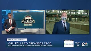 Recap: ORU falls to Arkansas