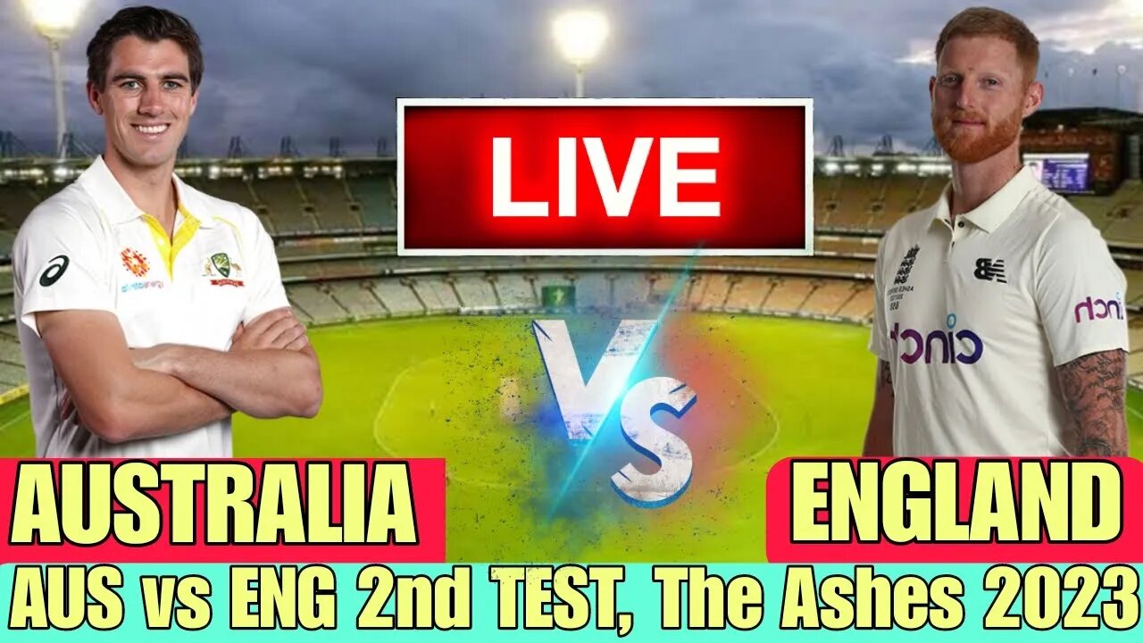 🔴LIVE CRICKET MATCH TODAY | CRICKET LIVE | 2nd TEST | AUS Vs ENG LIVE ...