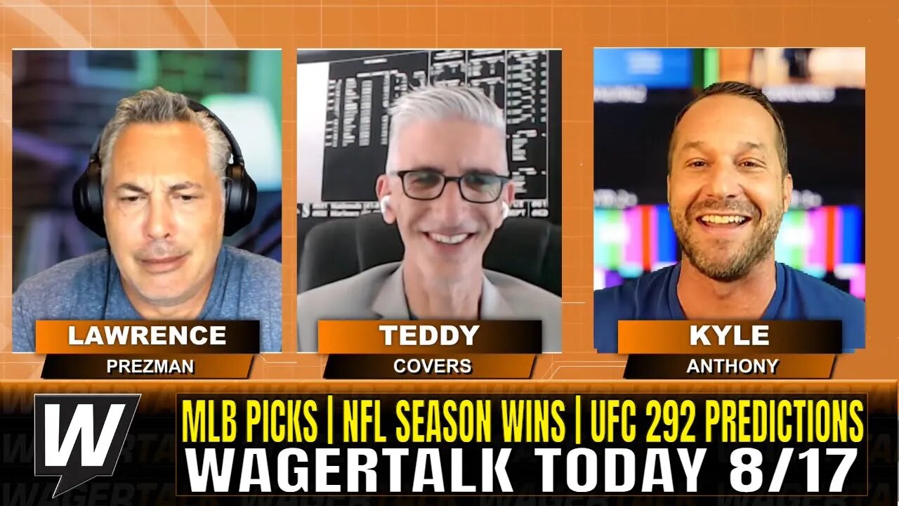 Free Sports Picks, WagerTalk Today, MLB Predictions Today, UFC 292 & NFL  Week 1 Picks