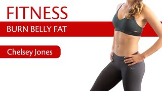 Lower Belly Fat Burn! Build Abs, Stronger Core, Tone Muscles with Chelsey Jones