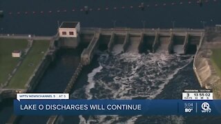Lake Okeechobee discharges will continue, Army Corps says