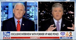 Pence: Trump and I Parted Amicably