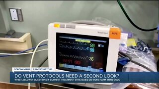 Doctor warns of risk in using ventilators to treat COVID-19