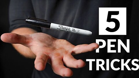 5 VISUAL Pen Tricks Anyone Can Do | Revealed