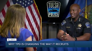 Tulsa Police Department changing recruiting