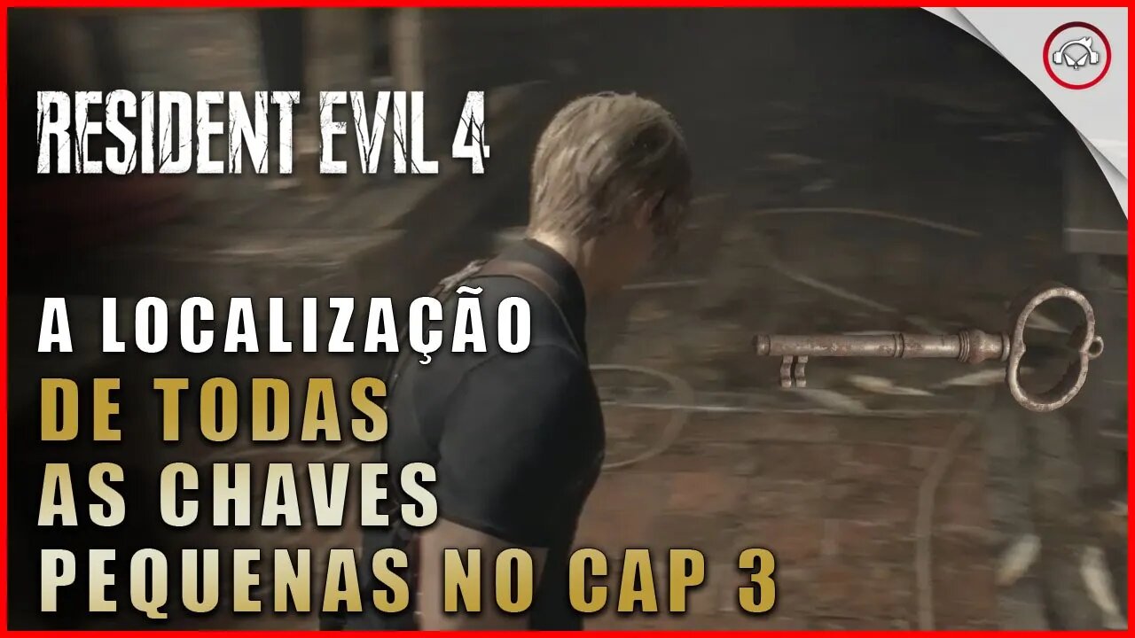 Resident Evil 4 Remake A Localização De Todas As Chaves Pequenas No Cap 3 Super Dica 1441