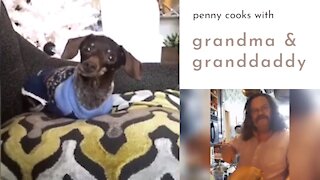 Penny Cooks with Grandma & Granddaddy