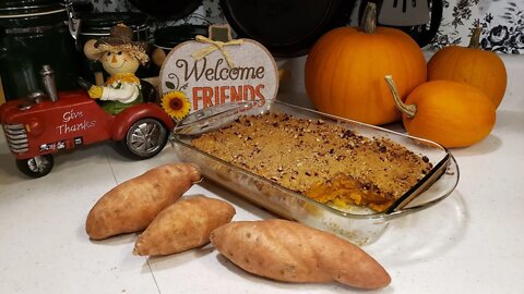 Sweet Potato Casserole (Quick Version - Recipe Only) The Hillbilly Kitchen