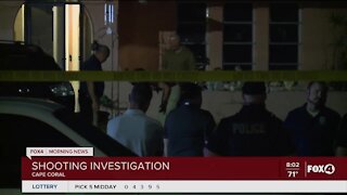 Shooting investigation in Cape Coral