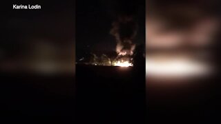 Fire erupts at Chula Vista playground