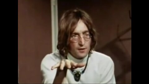 Flashback 1971. John Lennon and Yoko Ono.