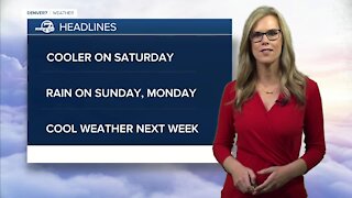 Friday forecast: Rain this weekend