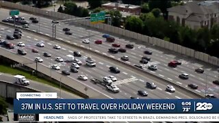 37M in U.S. set to travel during holiday weekend