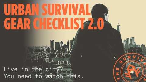 My 2022 "Ultimate" Urban Survival Gear Checklist #bugoutbag #urbansurvival #survivalkit