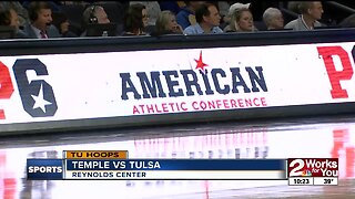 Tulsa Gets 1st Conference Win vs Temple