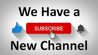 We Have a New YouTube Channel - Link Below