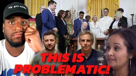 RACISM AGAINST WHITES 😳 | Ben Stiller in Ukraine? | Biden Is A Woke IDIOT 🏳️‍🌈