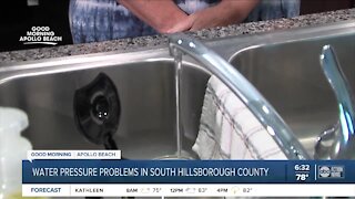 Growth causes water pressure problems in southern Hillsborough