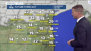 Windy, warmer Thursday with highs possibly in the 40s