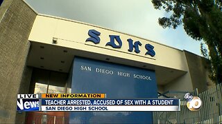 San Diego High School teacher accused of sex with a student