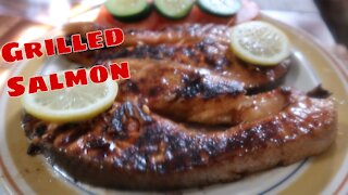 Grilled Maple Salmon