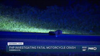 Fatal Motorcycle crash on Summerlin