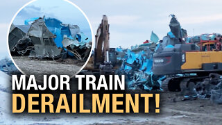 Derailment of train transporting potash sparks questions, concerns in Alberta