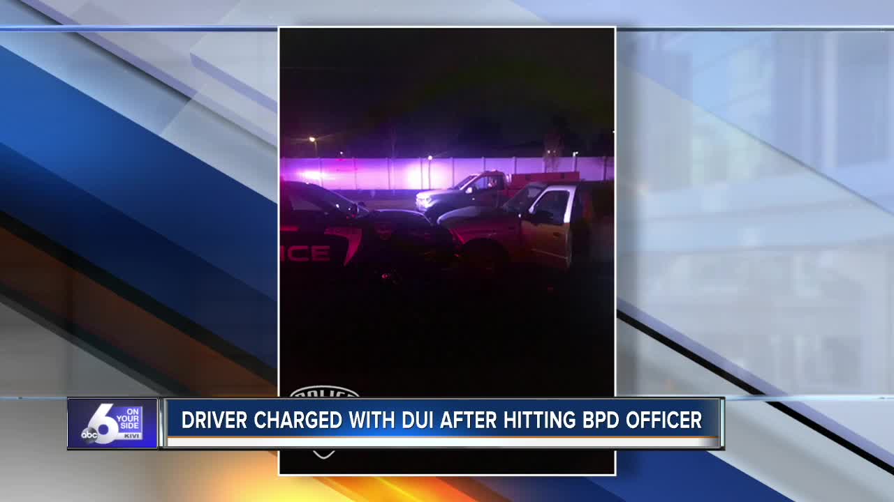 BPD officer hit by suspected drunk driver
