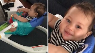 Baby Gets Emotional While Listening To Whitney Houston