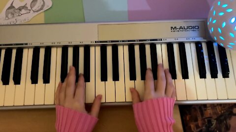 I play on piano for sleeping | Christal Unicorn by Elaizz | sleep music