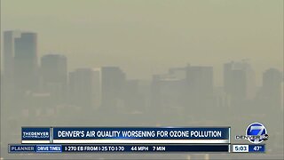 Denver's air quality worsening for ozone pollution