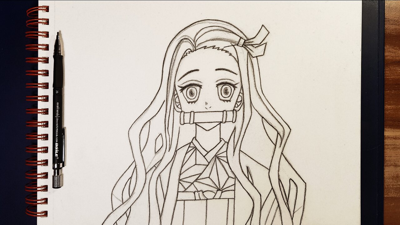 How to draw Nezuko  Anatomy  Anime Drawing Tutorial for Beginners