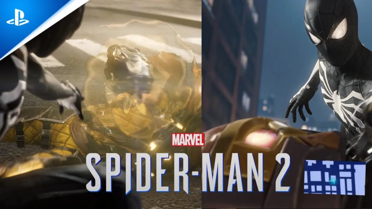 Marvel's Spider-Man 2 Symbiote Black Suit Mod w/ Shocker Boss FIGHT ...