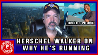 Herschel Walker Talks Senate Run, Georgia, Biden, and More!
