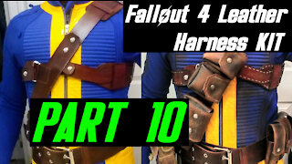 Fallout 4 Leather Chest Piece Harness Kit 10