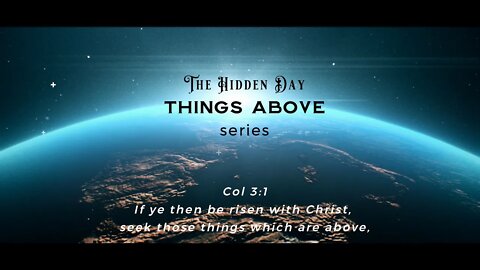 Things Above Dwelling in His House part 1 Seek to Dwell in His House