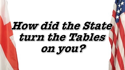 How did the State turn the Tables on you? #truth #facts #knowledge #markkishonchristopher