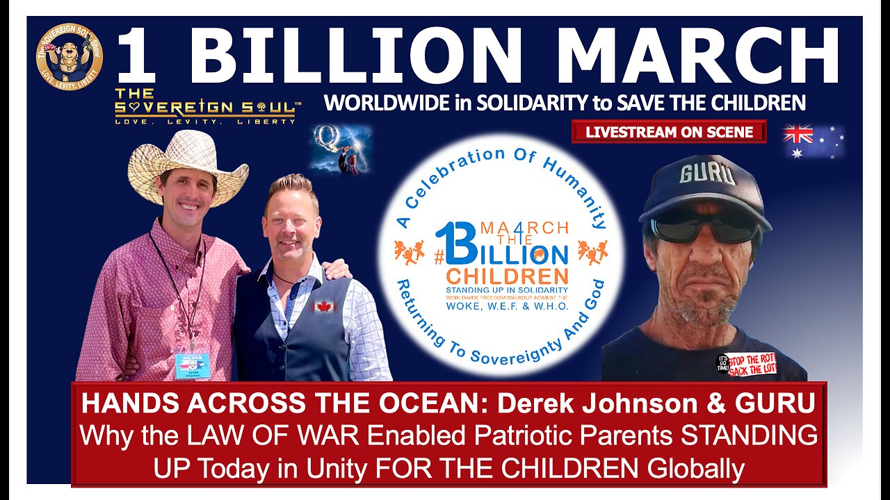 Live From Australia To 1776 Nation 1 Billion March 4 The Children