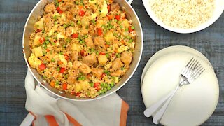 Sweet and Sour Pork Fried Rice