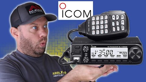 Icom REVEALS the New IC-V3500 2M Mobile Ham Radio for 2022!