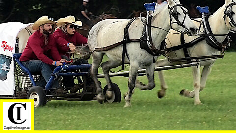 Muley Wagon Race - The 1836 Chuckwagon Races 2022 | Sunday