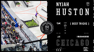 Nyjah Huston SLS Chicago 2023 - Best Tricks
