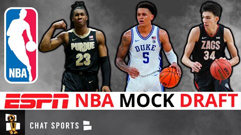 ESPN's Latest 2022 NBA Mock Draft