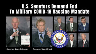 U.S. Senators Demand End To Military COVID-19 Vaccine Mandate