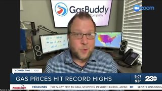 Gas prices hit record highs