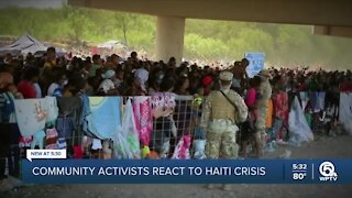 Local community activists react to Haiti crisis
