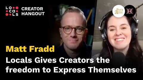 Bridget Phetasy and Matt Fradd Creator Hangout: Locals Gives Creators Freedom to Express Themselves